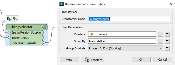 Setting the Group By for parallel processing